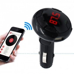 CAR Q8 - Sistema Mãos Livres Bluetooth e Leitor de Áudio 